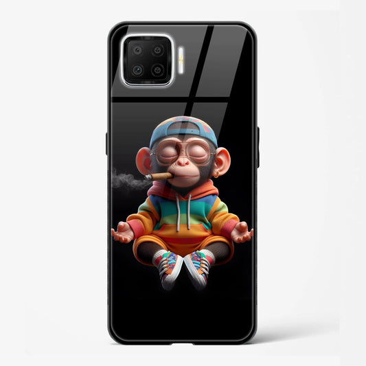 Back Cover for Oppo F17 Premium Glass Mobile Back Case - Mypcwala