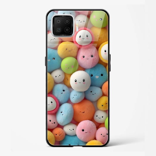 Back Cover for Oppo F17 Premium Glass Mobile Back Case - Mypcwala