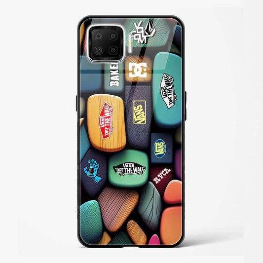 Back Cover for Oppo F17 Premium Glass Mobile Back Case - Mypcwala