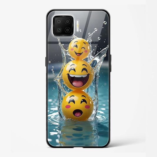 Back Cover for Oppo F17 Premium Glass Mobile Back Case - Mypcwala