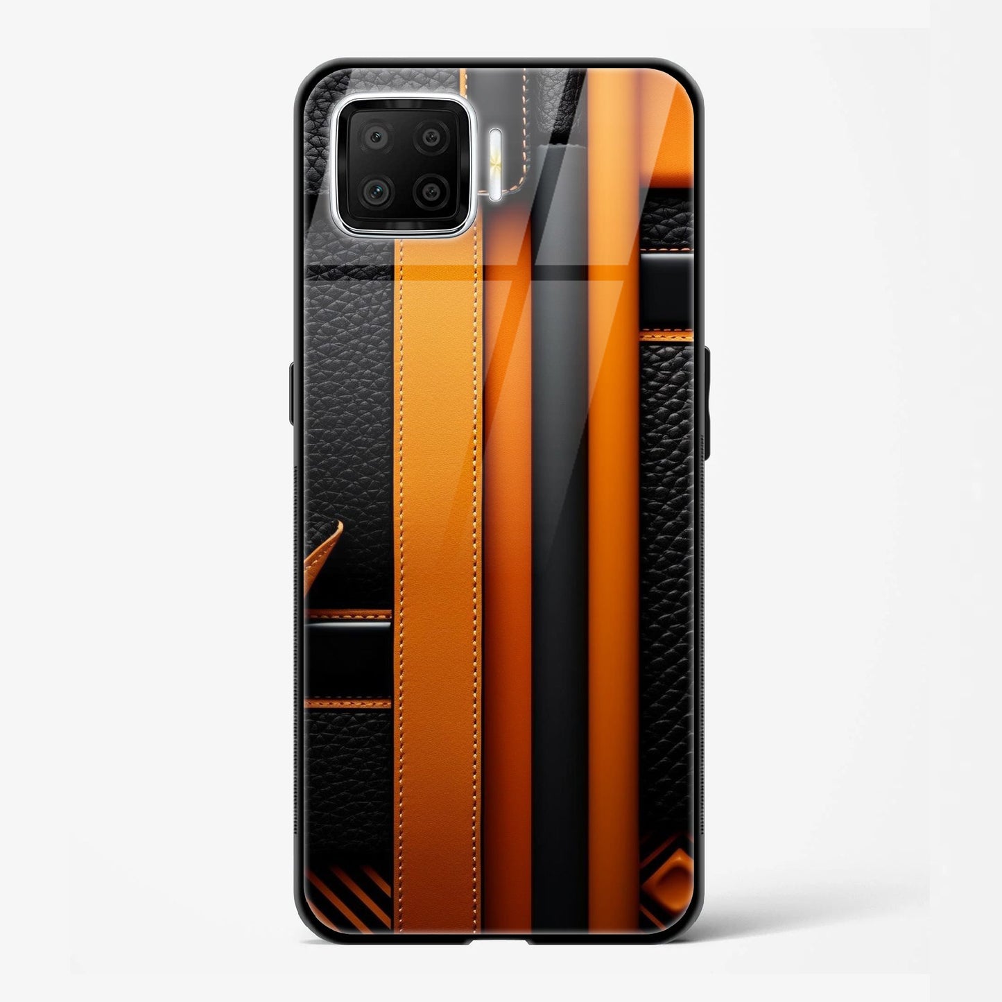 Back Cover for Oppo F17 Premium Glass Mobile Back Case - Mypcwala