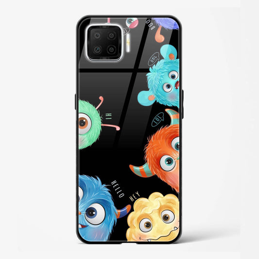 Back Cover for Oppo F17 Premium Glass Mobile Back Case - Mypcwala