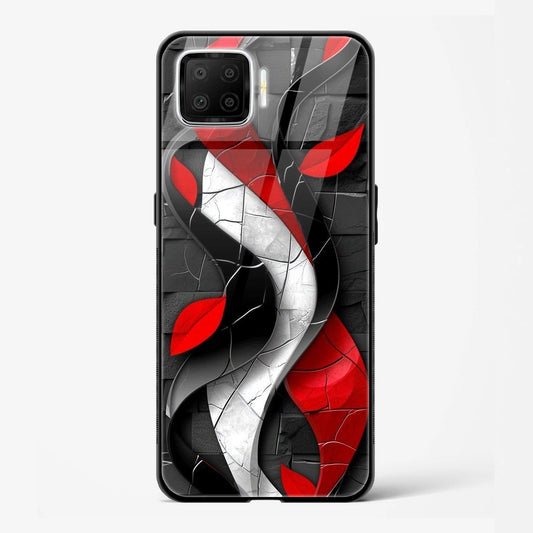 Back Cover for Oppo F17 Premium Glass Mobile Back Case - Mypcwala