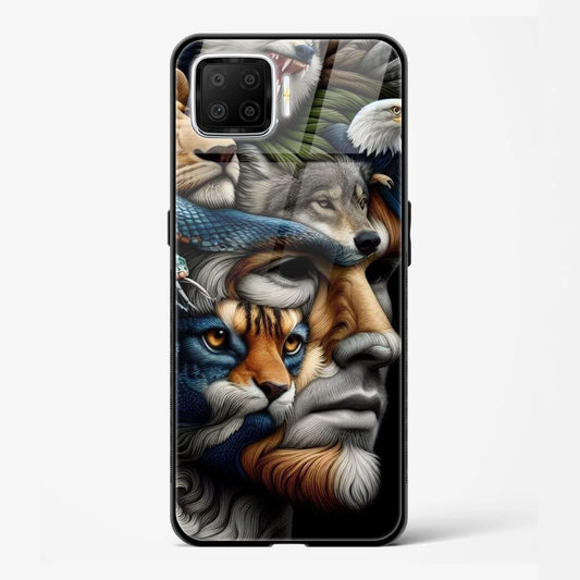 Back Cover for Oppo F17 Premium Glass Mobile Back Case - Mypcwala