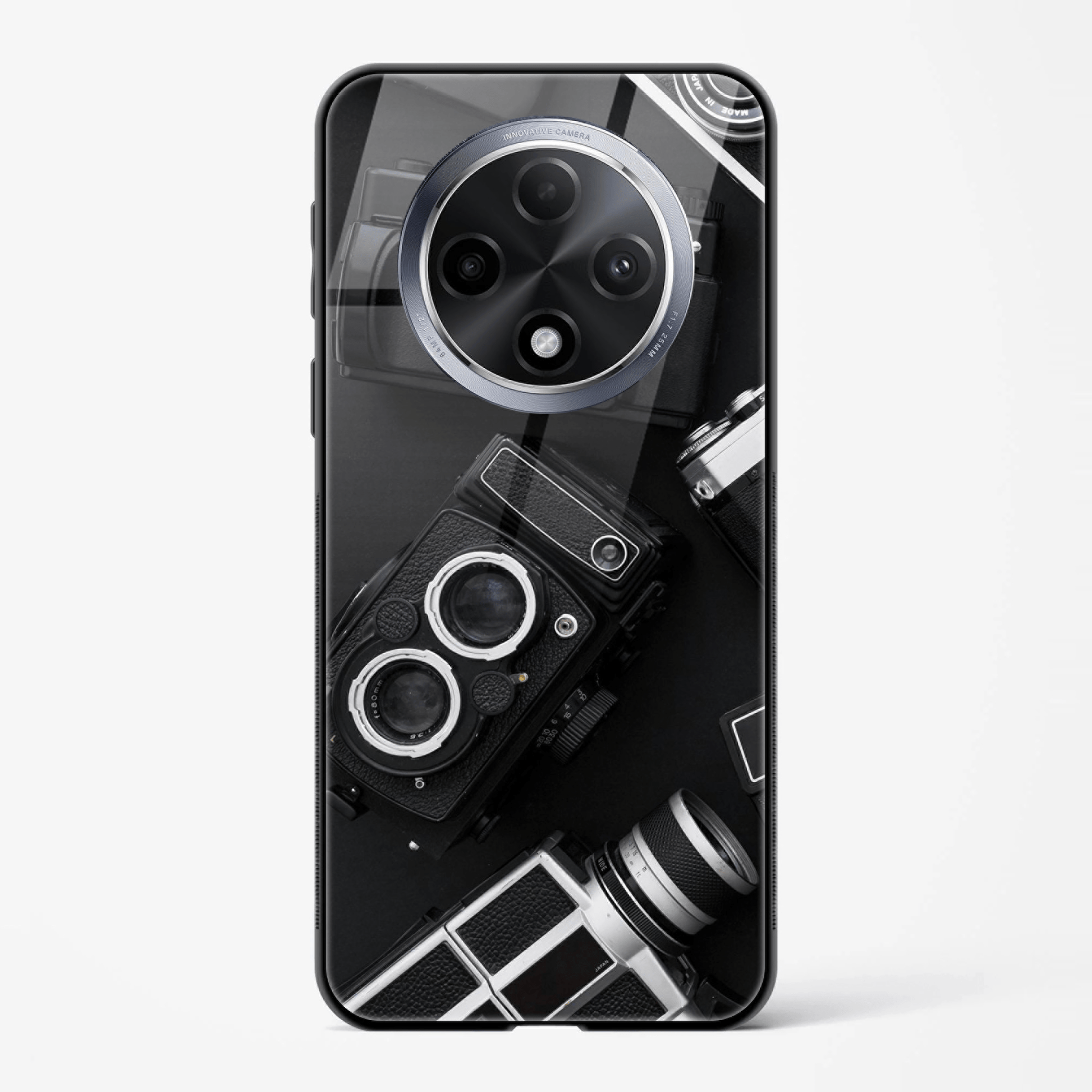 Back Cover for Oppo F27 Pro Plus 5G Premium Glass Mobile Back Case - Mypcwala