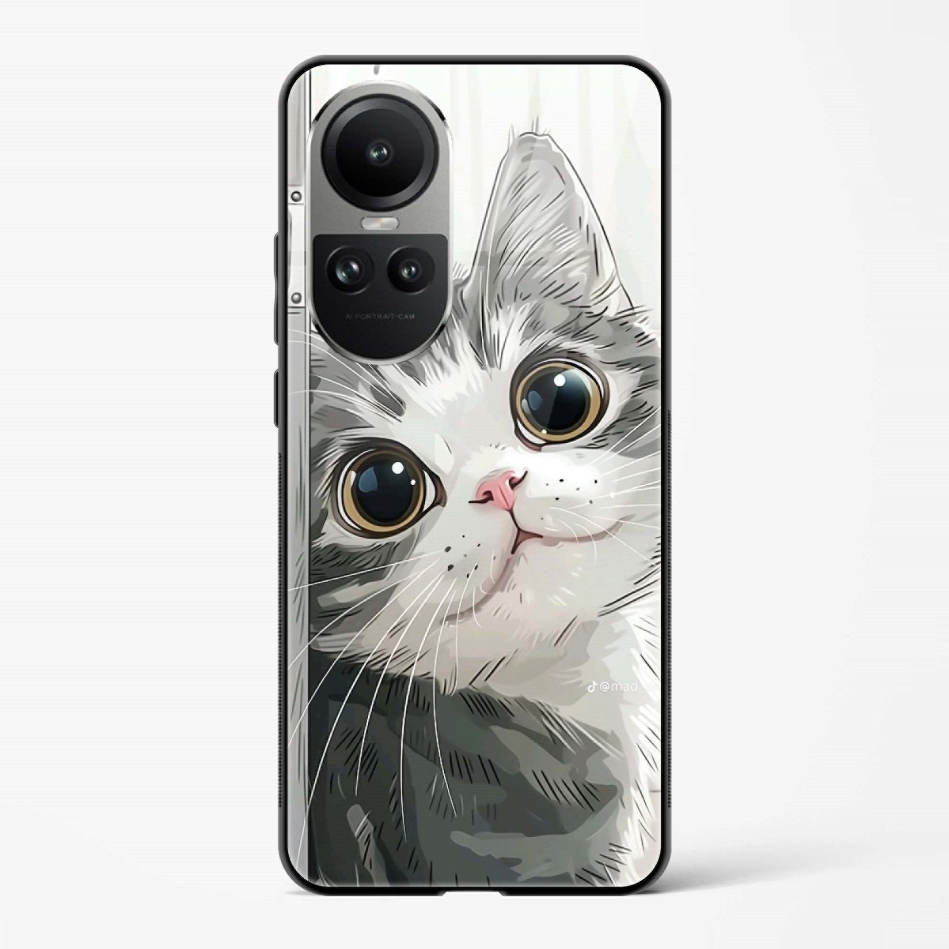 Back Cover for Oppo Reno 10 Premium Glass Mobile Back Case - DHARM IT PRIVATE LIMITED