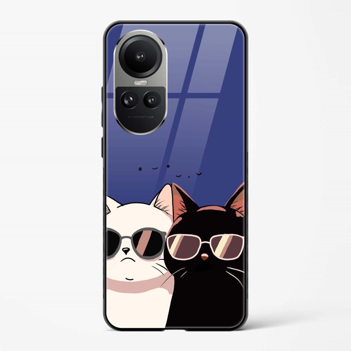 Back Cover for Oppo Reno 10 Premium Glass Mobile Back Case - DHARM IT PRIVATE LIMITED