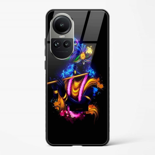 Back Cover for Oppo Reno 10 Premium Glass Mobile Back Case - Mypcwala