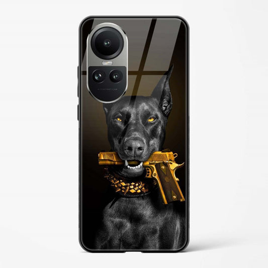 Back Cover for Oppo Reno 10 Premium Glass Mobile Back Case - Mypcwala