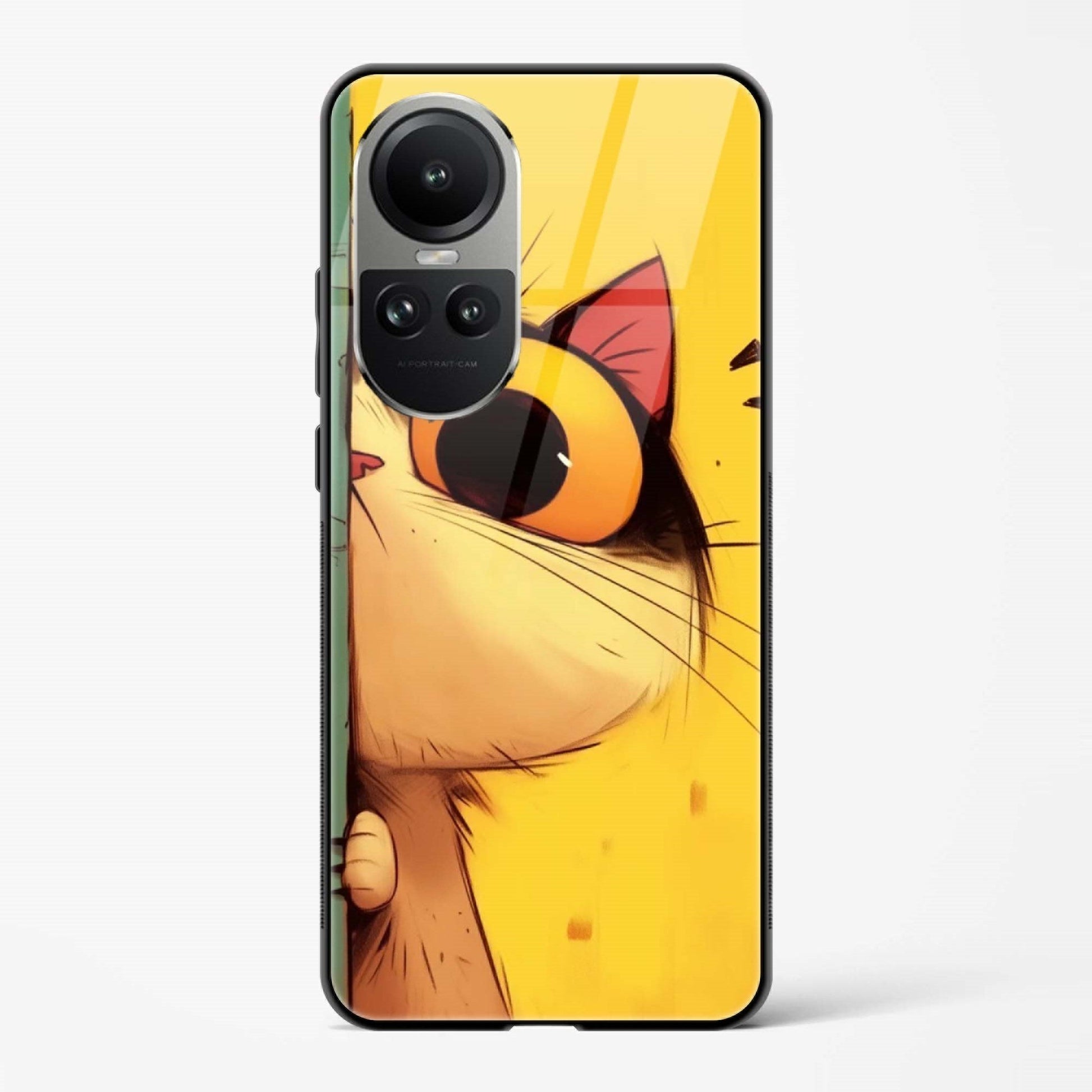 Back Cover for Oppo Reno 10 Premium Glass Mobile Back Case - DHARM IT PRIVATE LIMITED