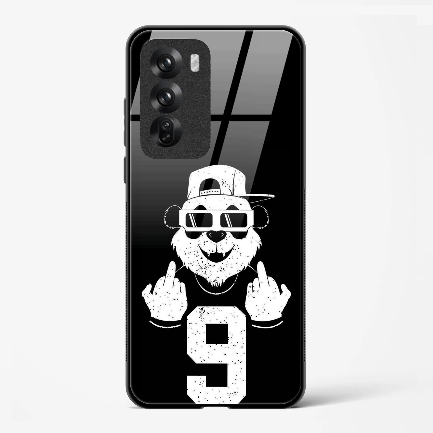 Back Cover for Oppo Reno 12 Premium Glass Mobile Back Case - Mypcwala