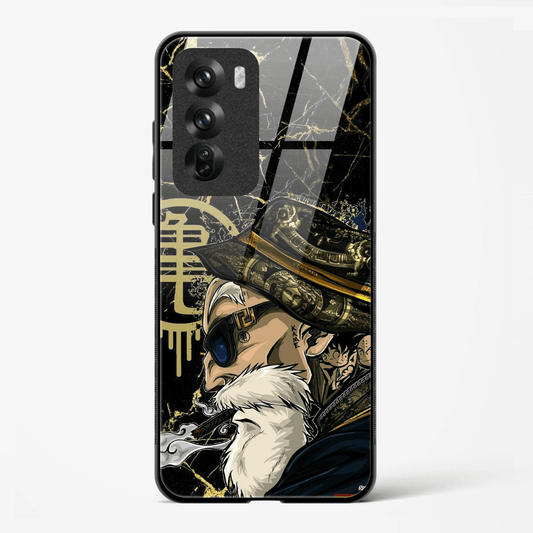 Back Cover for Oppo Reno 12 Premium Glass Mobile Back Case - Mypcwala