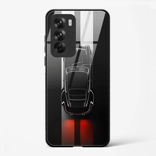 Back Cover for Oppo Reno 12 Premium Glass Mobile Back Case - Mypcwala
