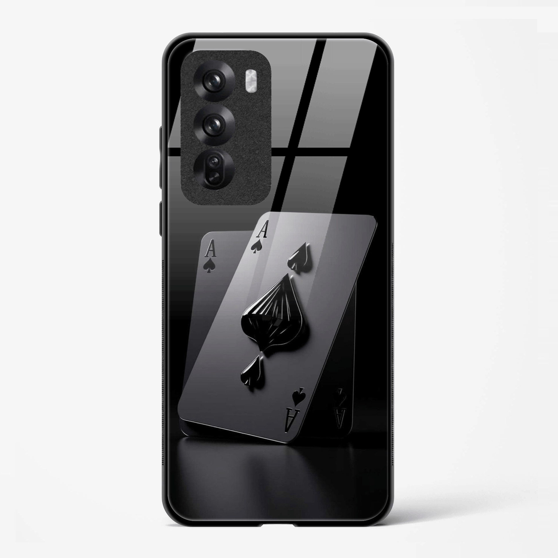 Back Cover for Oppo Reno 12 Premium Glass Mobile Back Case - Mypcwala