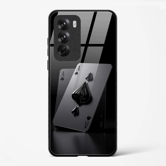 Back Cover for Oppo Reno 12 Premium Glass Mobile Back Case - Mypcwala