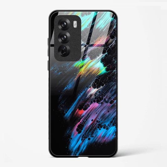 Back Cover for Oppo Reno 12 Premium Glass Mobile Back Case - Mypcwala