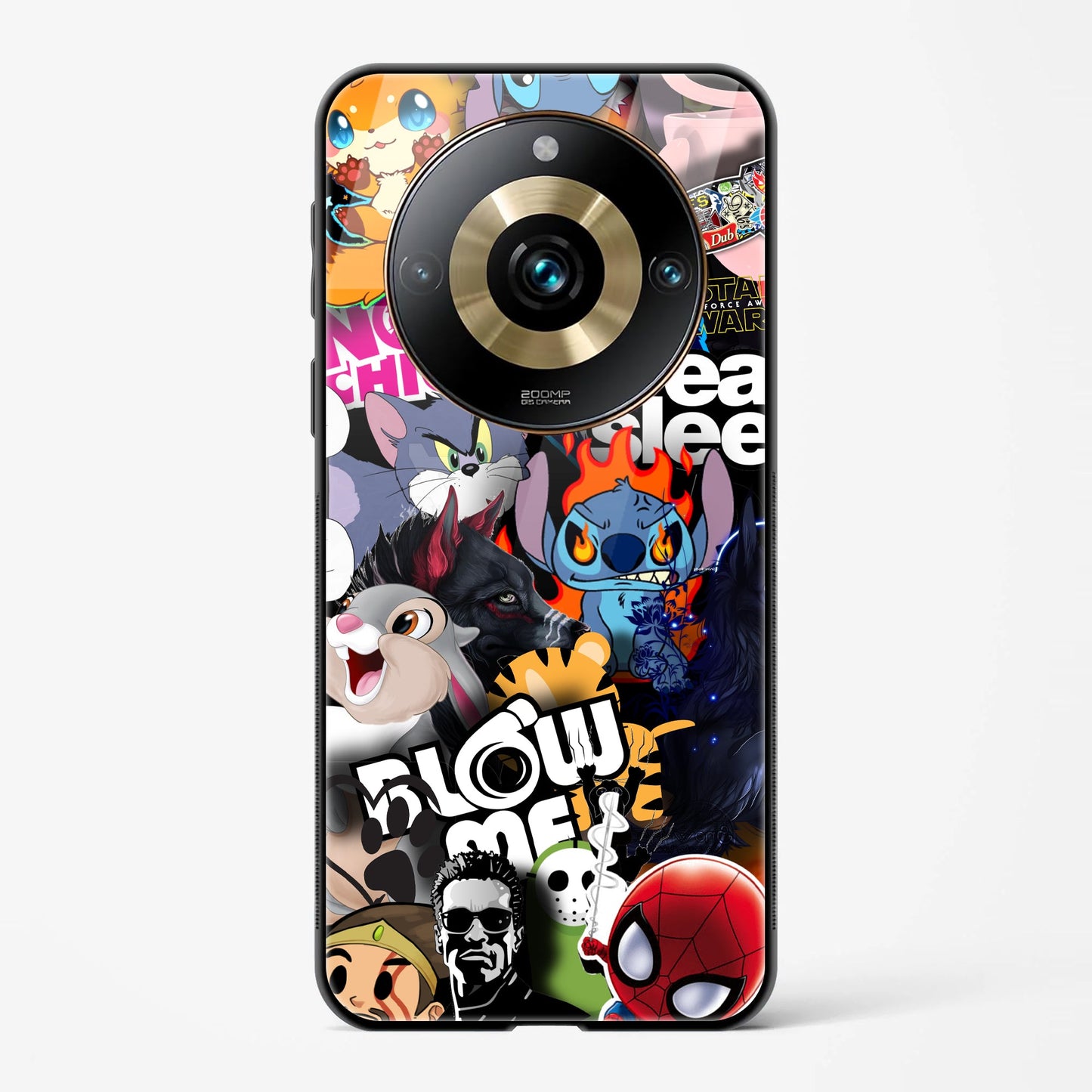 Back Cover for Realme 11 Pro Plus Premium Glass Mobile Back Case - Mypcwala