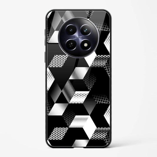 Back Cover for Realme 12 5G Premium Glass Mobile Back Case - Mypcwala