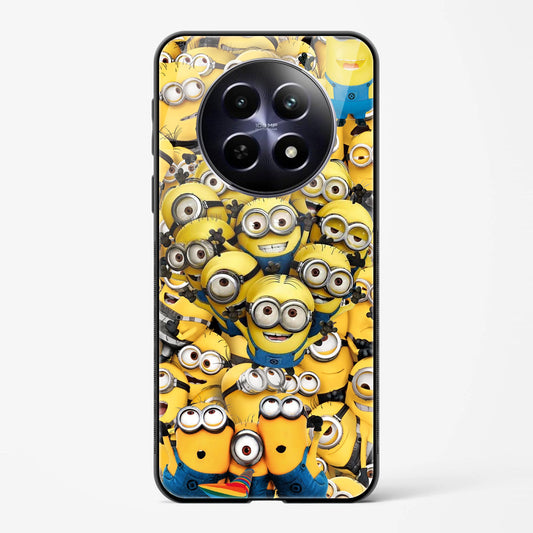 Back Cover for Realme 12 5G Premium Glass Mobile Back Case - Mypcwala