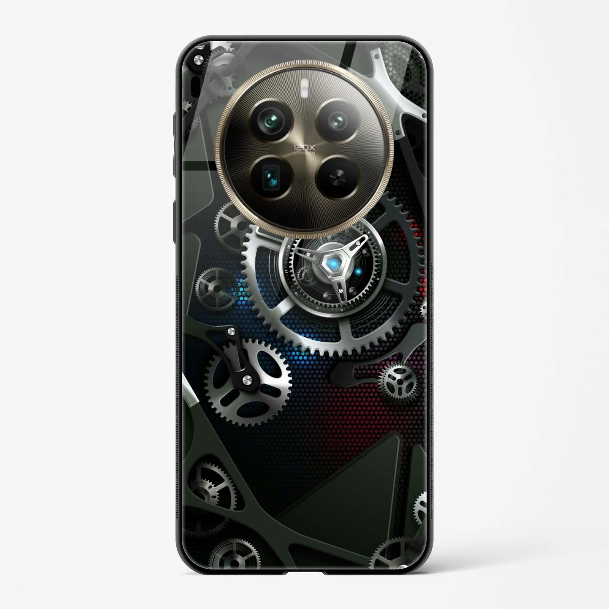 Back Cover for Realme 12 Plus 5G Premium Glass Mobile Back Case - Mypcwala