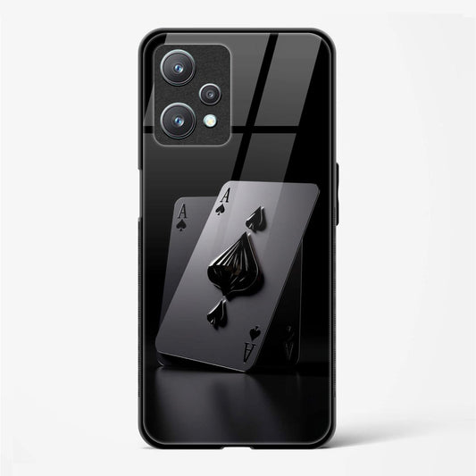 Back Cover for Realme 9 Pro New Premium Ikka A Design Glass Mobile Back Case/Cover - Mypcwala