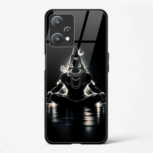 Back Cover for Realme 9 Pro New Premium Lord Shiv Design Glass Mobile Back Case/Cover - Mypcwala