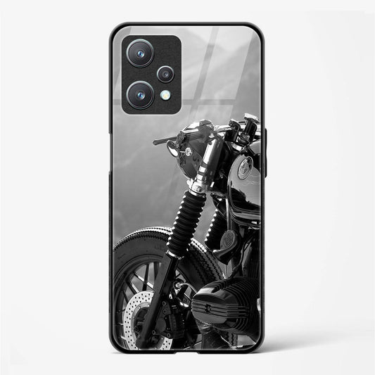 Back Cover for Realme 9 Pro New Premium Motorcycle Design Glass Mobile Back Case/Cover - Mypcwala
