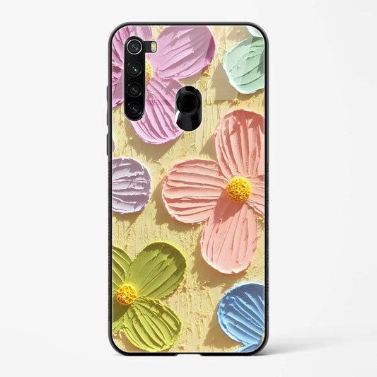 Back Cover for Redmi Note 8 Premium Designed Glass Mobile Back Case - Mypcwala