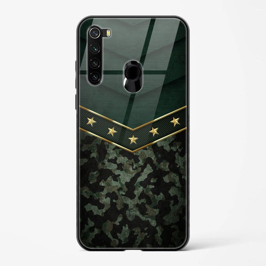 Back Cover for Redmi Note 8 Premium Designed Glass Mobile Back Case - Mypcwala