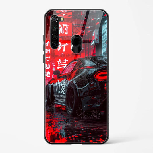 Back Cover for Redmi Note 8 Premium Designed Glass Mobile Back Case - Mypcwala