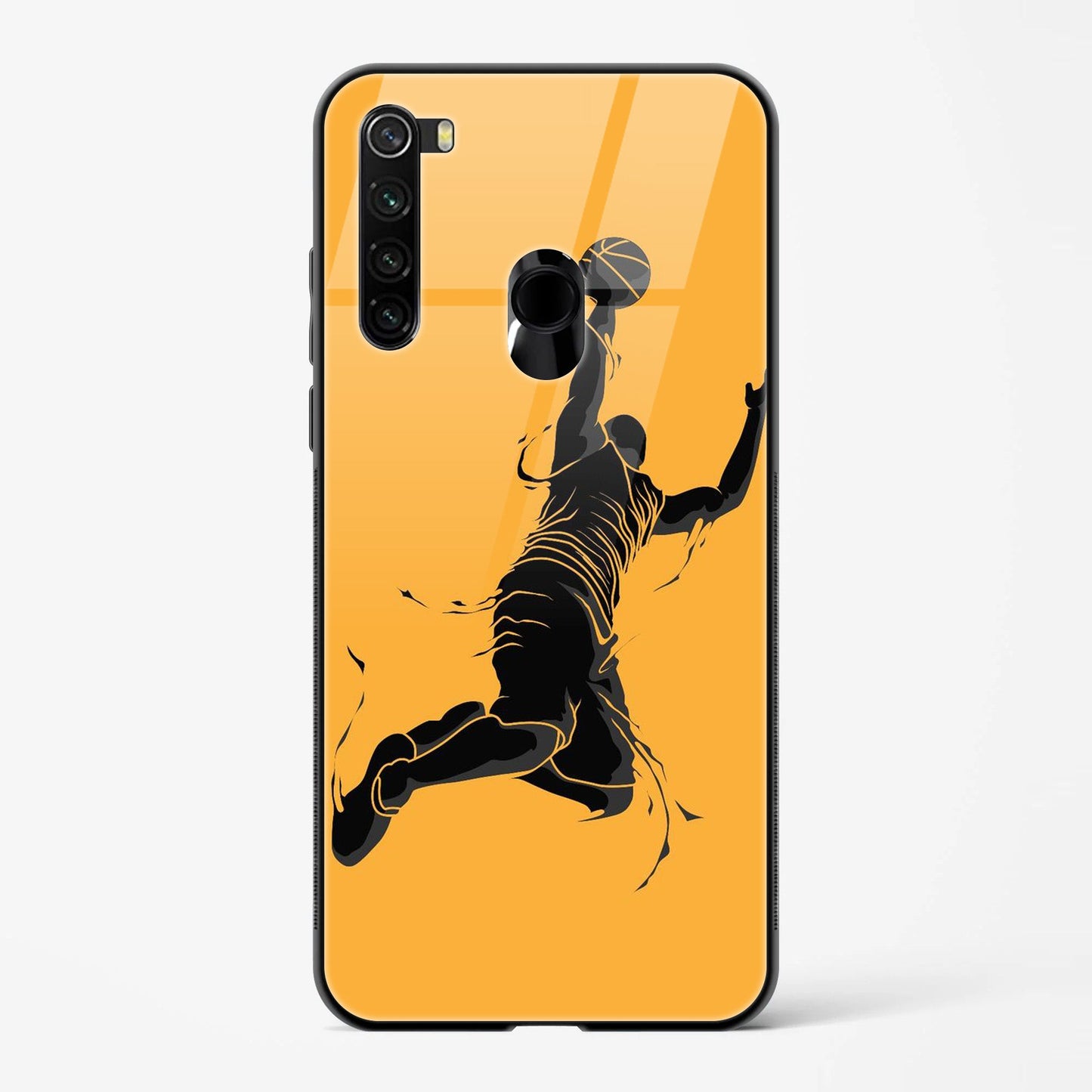 Back Cover for Redmi Note 8 Premium Designed Glass Mobile Back Case - Mypcwala