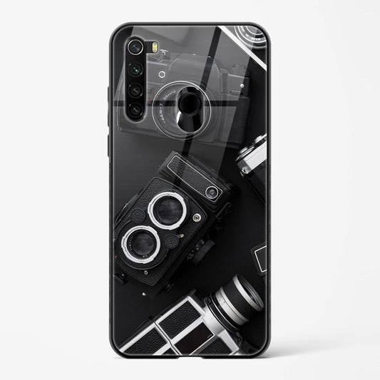 Back Cover for Redmi Note 8 Premium Designed Glass Mobile Back Case - Mypcwala