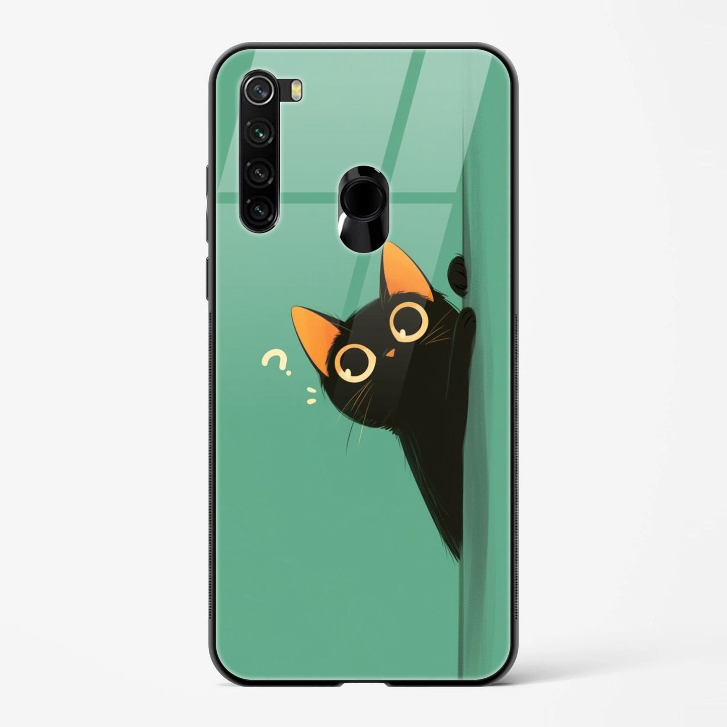 Back Cover for Redmi Note 8 Premium Designed Glass Mobile Back Case - Mypcwala