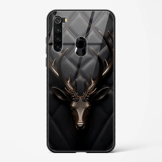 Back Cover for Redmi Note 8 Premium Designed Glass Mobile Back Case - Mypcwala