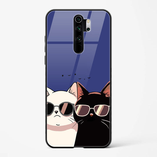 Back Cover for Redmi Note 8 Pro Premium Glass Mobile Back Case - Mypcwala