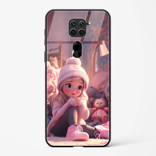 Back Cover For Redmi Note 9 Premium Glass Designed Mobile Back Case & Cover - Mypcwala