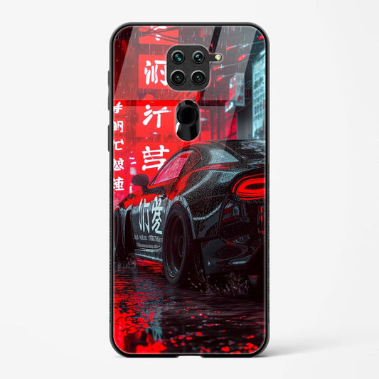 Back Cover For Redmi Note 9 Premium Glass Designed Mobile Back Case & Cover - Mypcwala