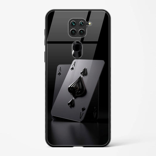 Back Cover For Redmi Note 9 Premium Glass Designed Mobile Back Case & Cover - Mypcwala