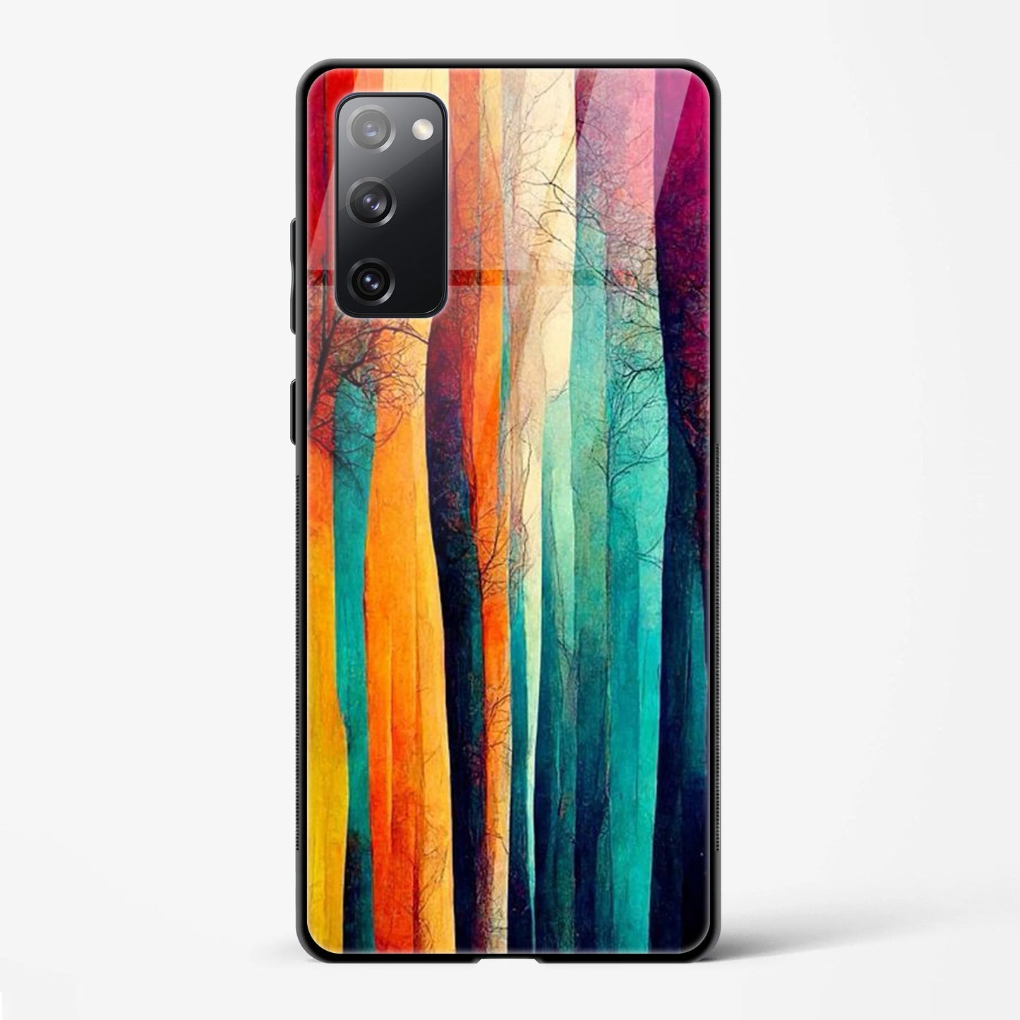 Back Cover for Samsung Galaxy S20 FE Premium Designer Glass Mobile Back Case - Mypcwala