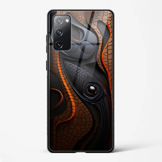 Back Cover for Samsung Galaxy S20 FE Premium Designer Glass Mobile Back Case - Mypcwala