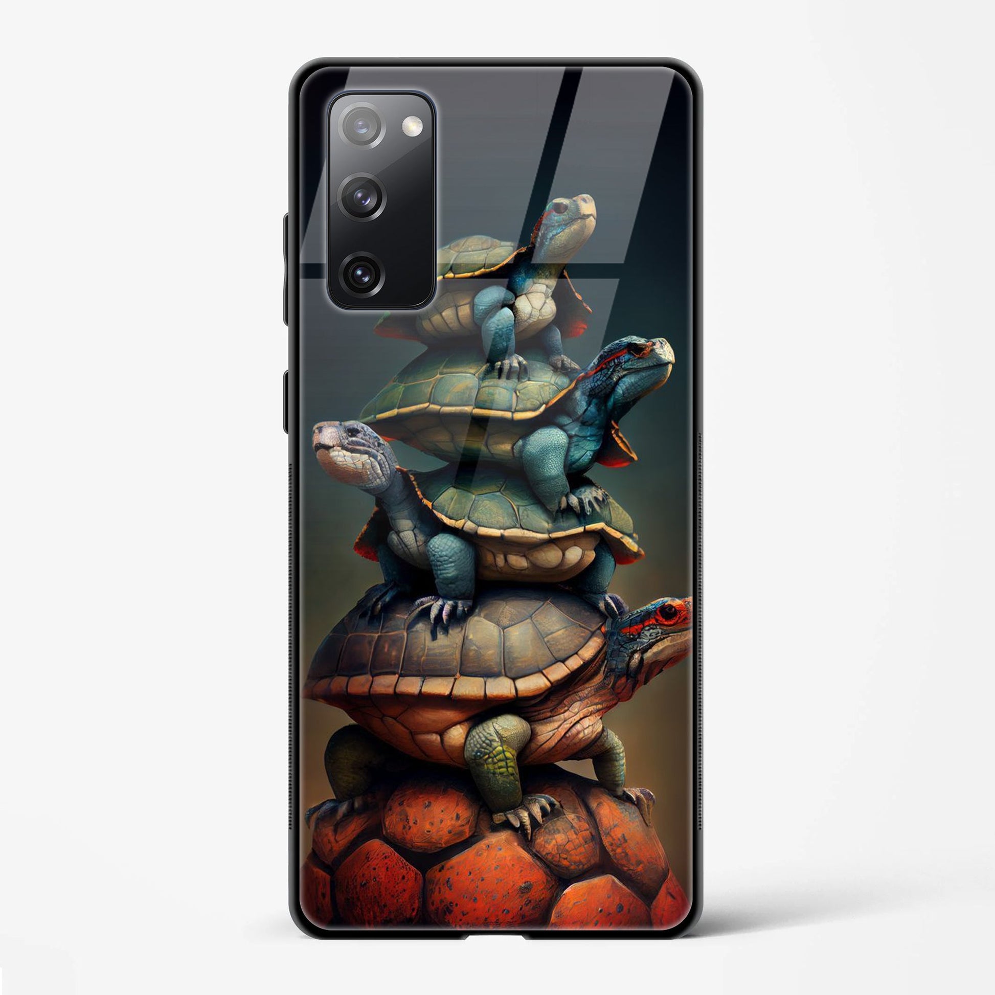 Back Cover for Samsung Galaxy S20 FE Premium Designer Glass Mobile Back Case - Mypcwala