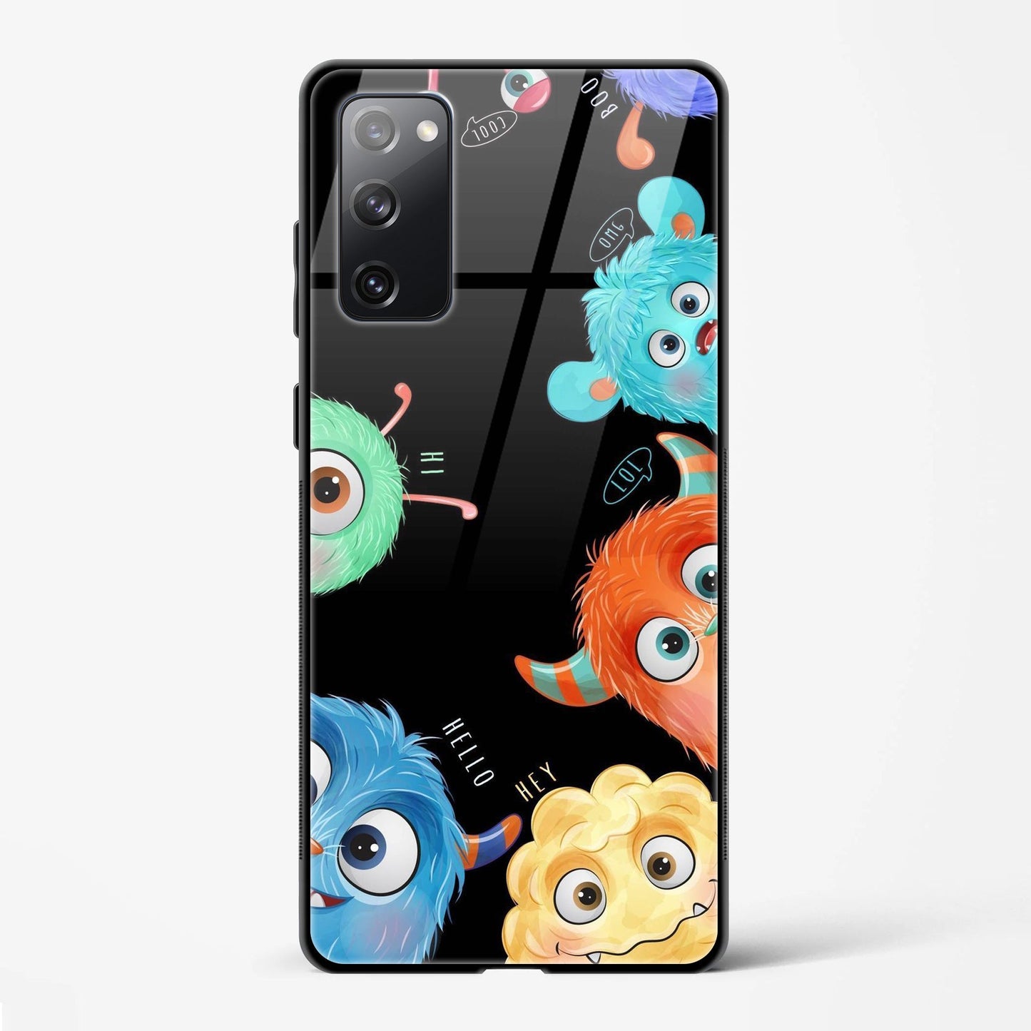 Back Cover for Samsung Galaxy S20 FE Premium Designer Glass Mobile Back Case - Mypcwala