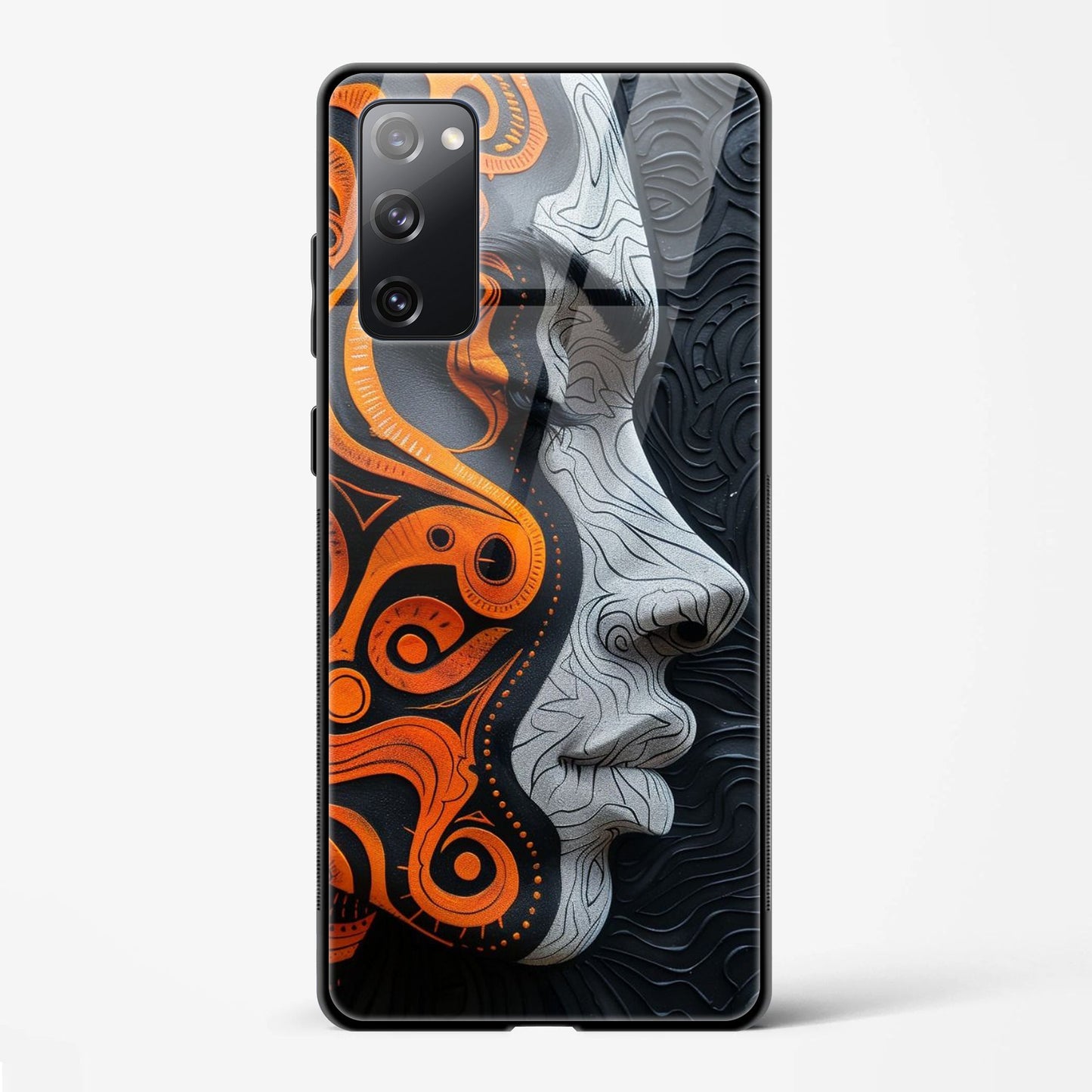 Back Cover for Samsung Galaxy S20 FE Premium Designer Glass Mobile Back Case - Mypcwala