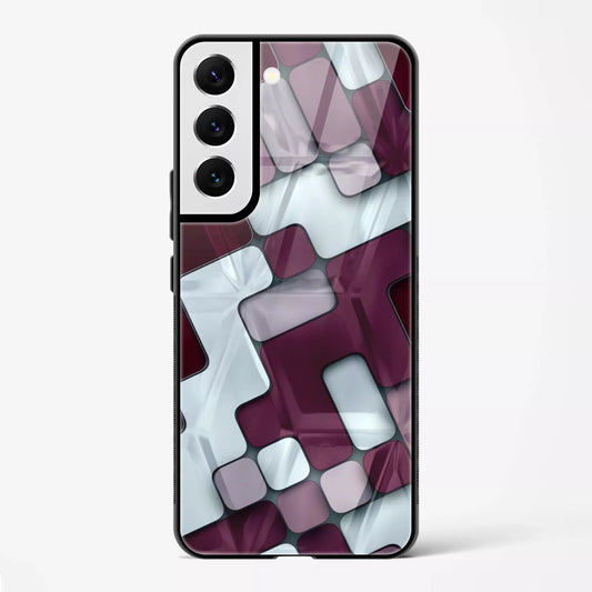 Back Cover for Samsung Galaxy S21 FE Premium Designer Glass Mobile Back Case - Mypcwala