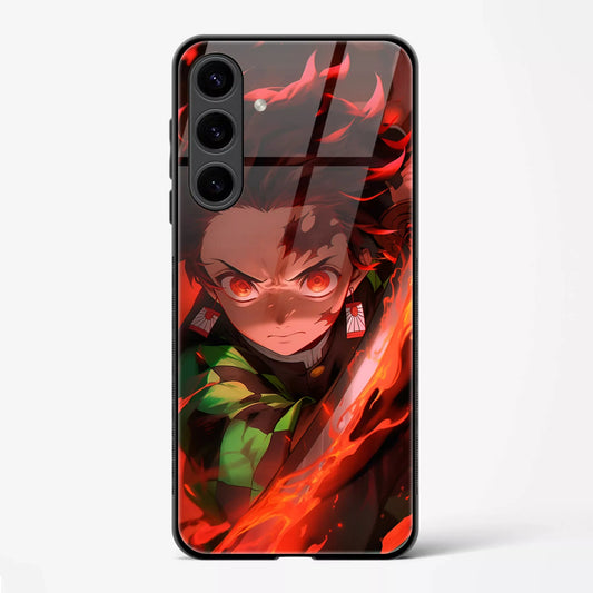 Back Cover for Samsung Galaxy S24 Glass Mobile Back Case - Mypcwala