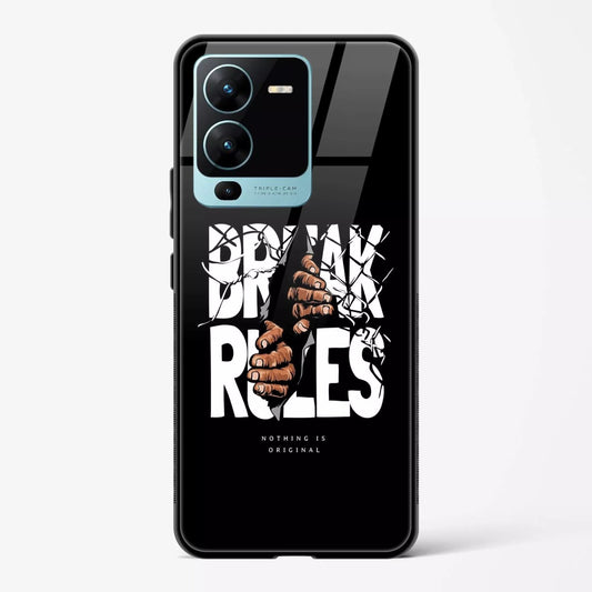 Back Cover for Vivo S15 pro Premium Designer Glass Mobile Back Case - Mypcwala