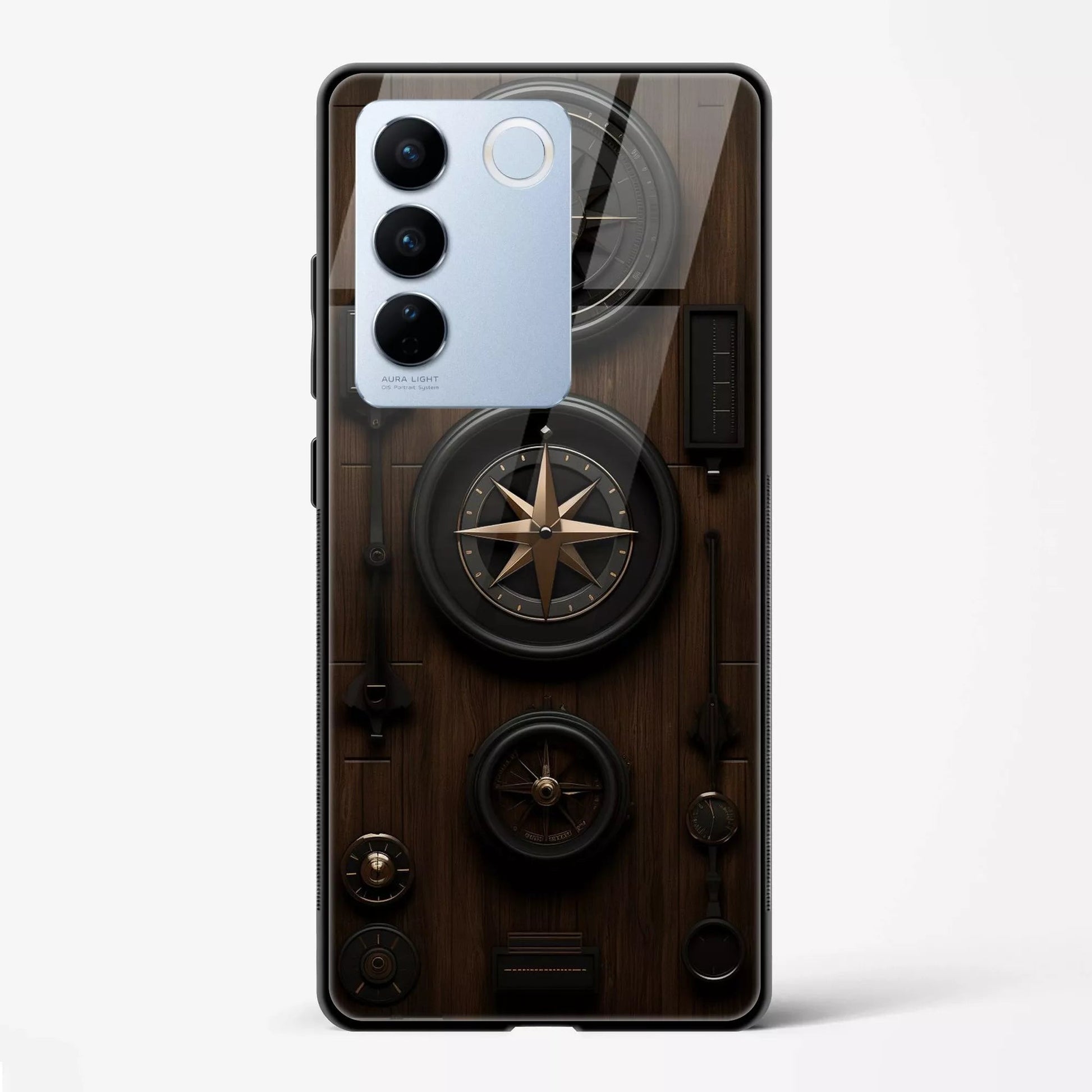 Back Cover for Vivo S16 Pro Premium Glass Mobile Back Case - Mypcwala