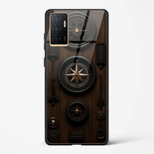 Back Cover for Vivo V23E Premium Glass Mobile Back Case - Mypcwala