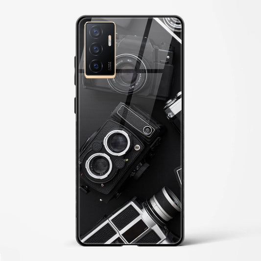 Back Cover for Vivo V23E Premium Glass Mobile Back Case - Mypcwala