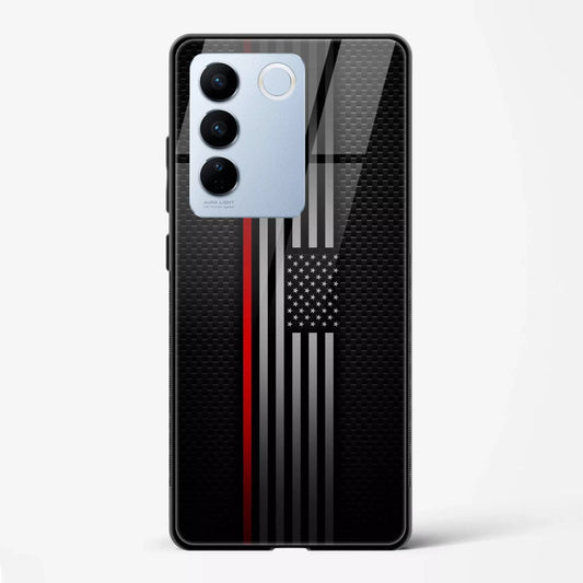 Back Cover for Vivo V27 5G Premium Glass Mobile Back Case - Mypcwala